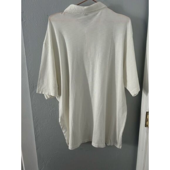 Peter Millar Men's Journeyman Polo Shirt, 100% Pima Cotton, XXL, White, $150 NEW - Picture 7 of 11